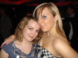 (L-R) Natalie and I.